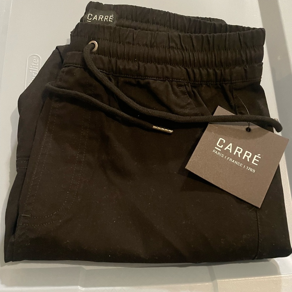 Medium Carre - Men's Black Jogger Pants